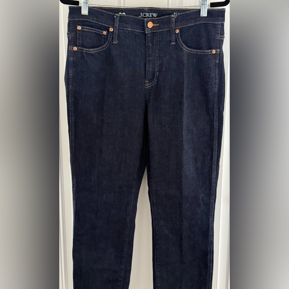 NWOT J. Crew Vintage 9” Slim Denim Straight Leg Resin Wash Jeans Pants - Picture 1 of 1